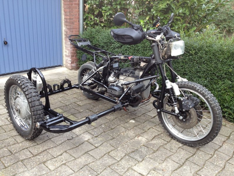 Урал с мотором r100