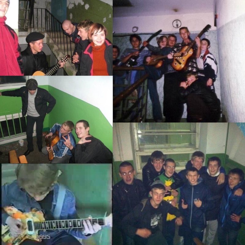 Подъезды в 90-е годы