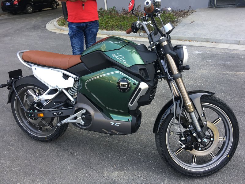 Электробайк super SOCO TC