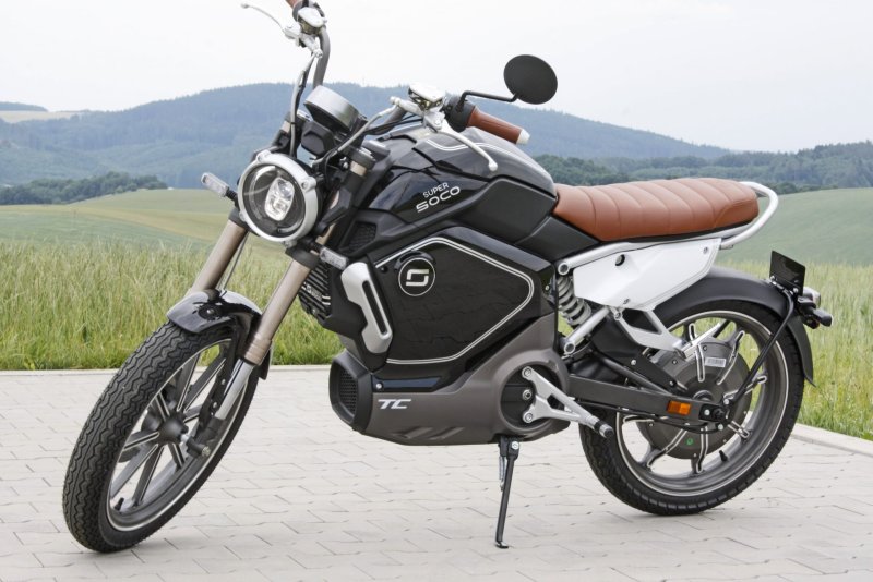 Электромотоцикл super SOCO TC