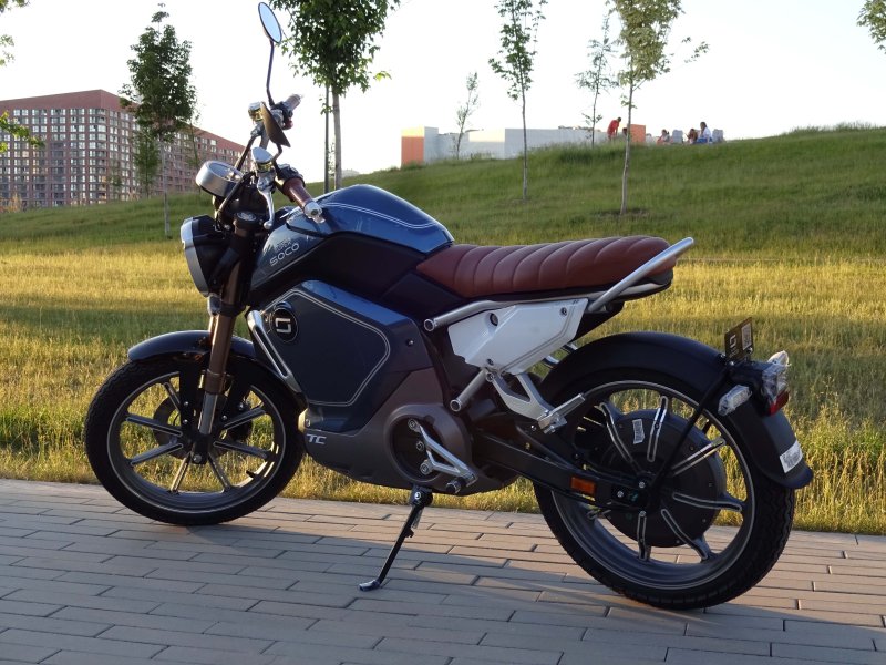 Электромотоцикл super SOCO