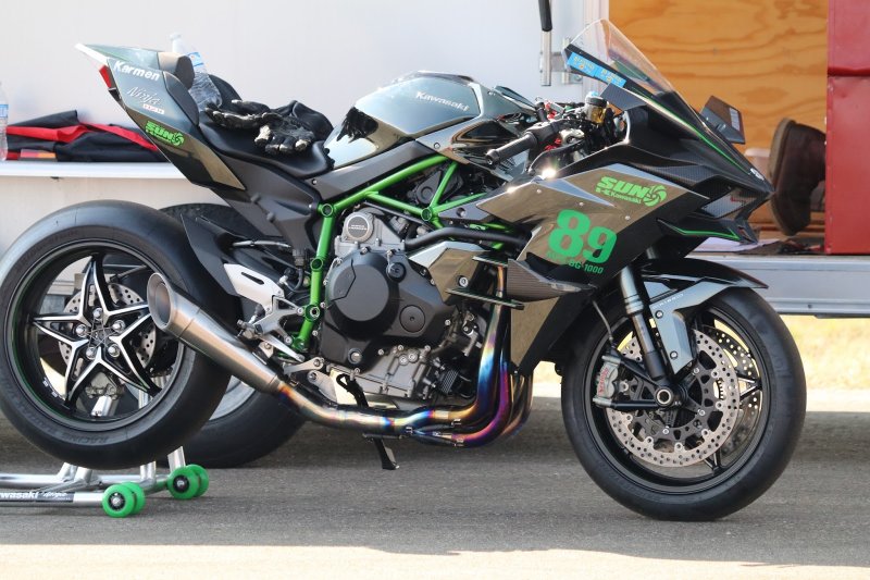 Кастом Kawasaki h2