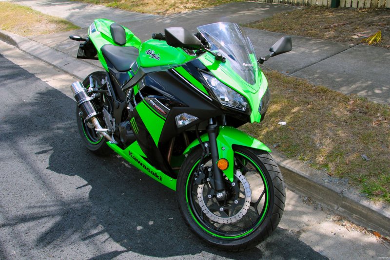 Kawasaki Ninja 250r Blue
