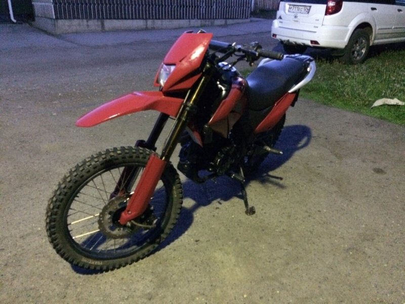 Fighter 250 TSR вилка передняя