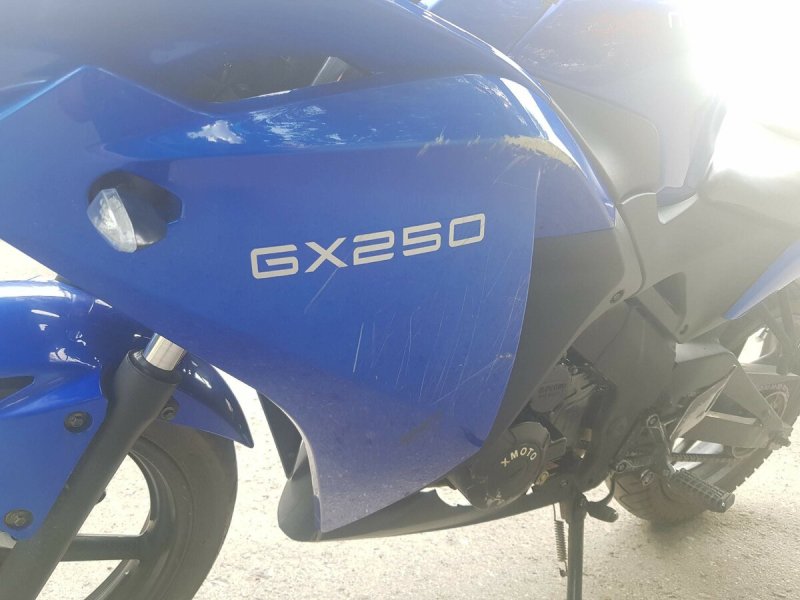X Moto GX 250 пластик