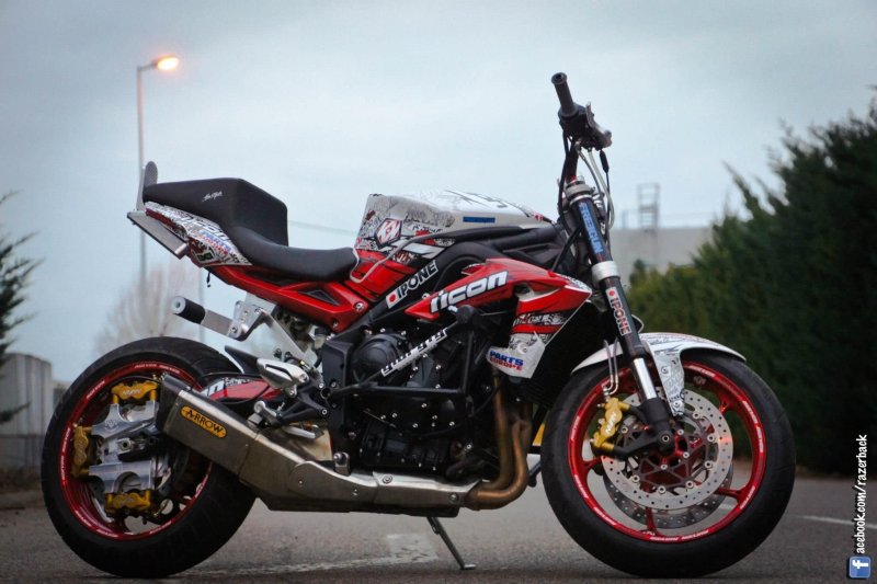 Triumph Street Triple 675 Stunt