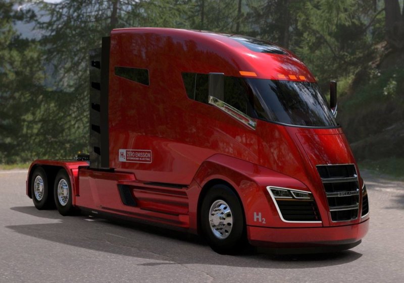 Электрический тягач Nikola one