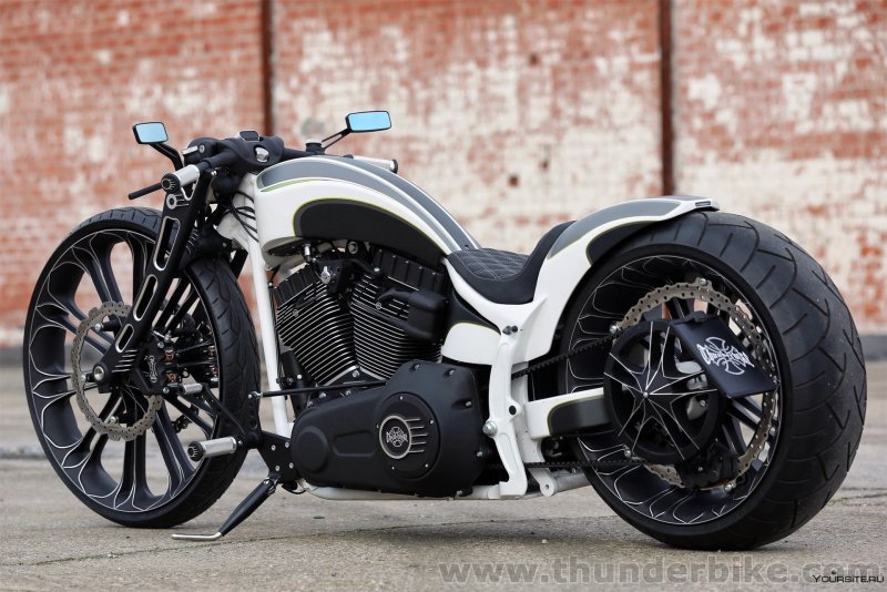 Заднее крыло на Harley Davidson Breakout