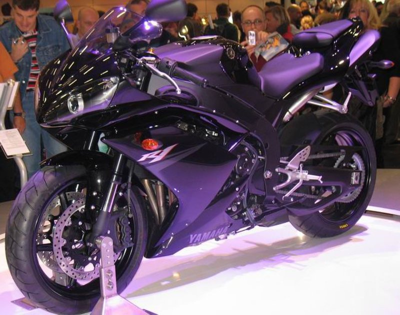 Yamaha r1 фиолетовый