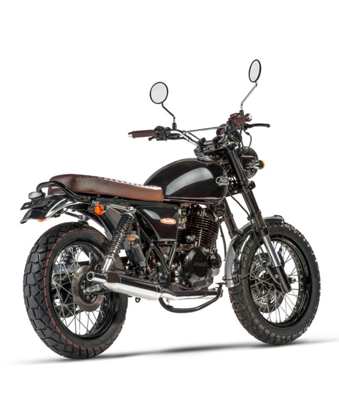 50cc Cafe Racer Scrambler