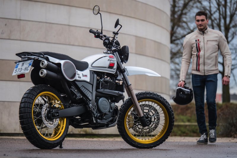 Honda FMX 650 скремблер