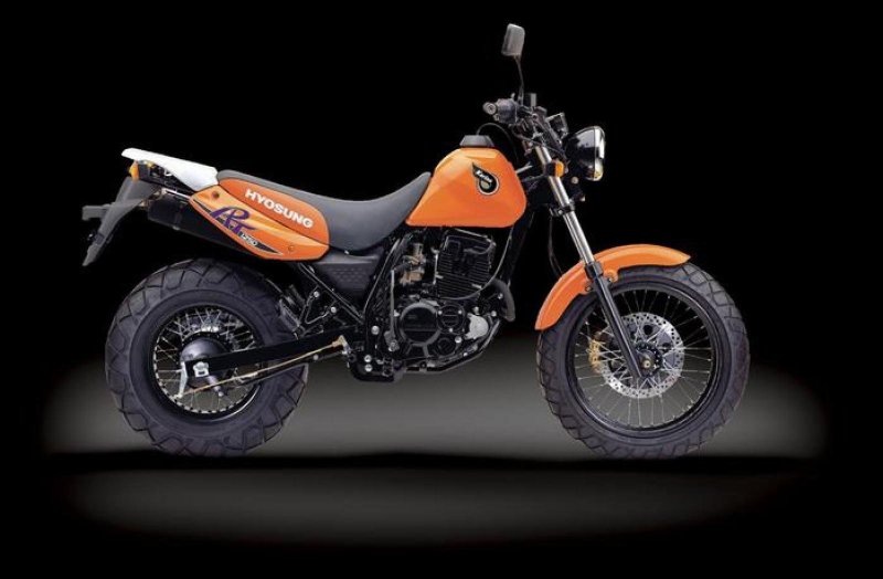 Корейский мотоцикл для бездорожья Hyosung
