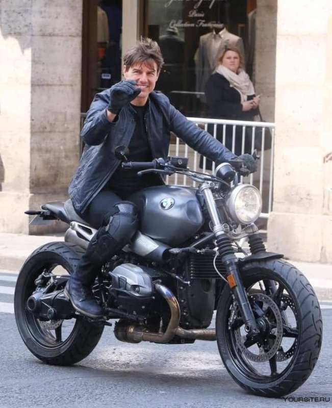 Tom Cruise BMW R NINET