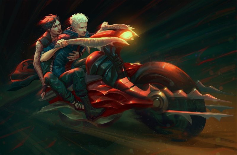 Devil May Cry 5 мотоцикл