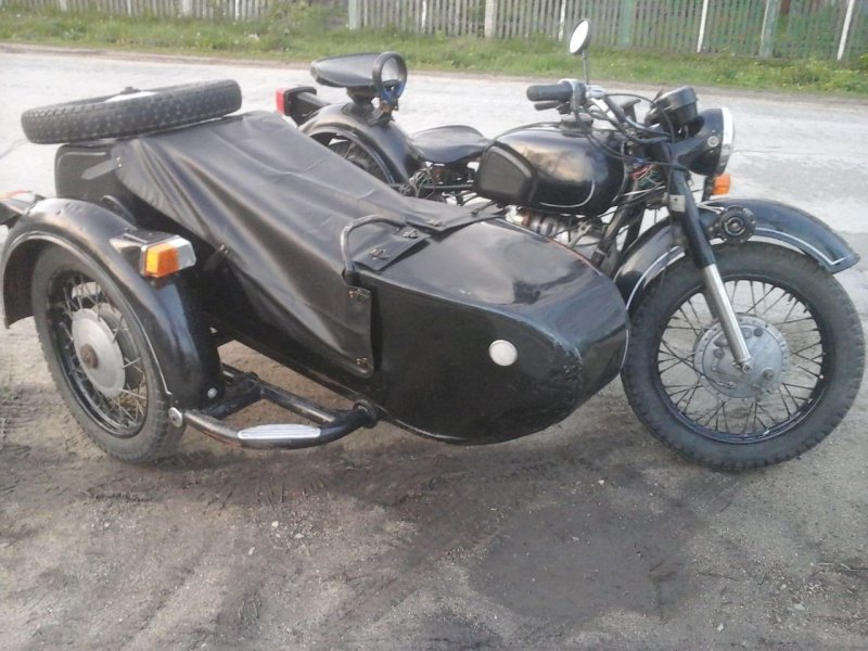 Урал 750 кубов с приводом на люльку