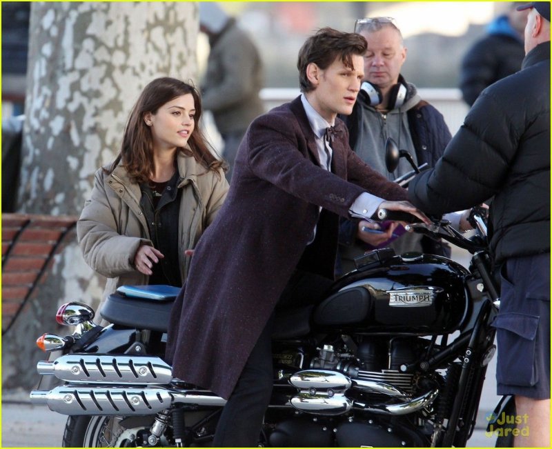 Matt Smith мотоцикл