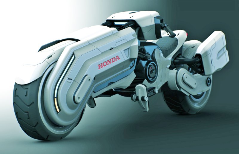 Honda футуристичный мотоцикл