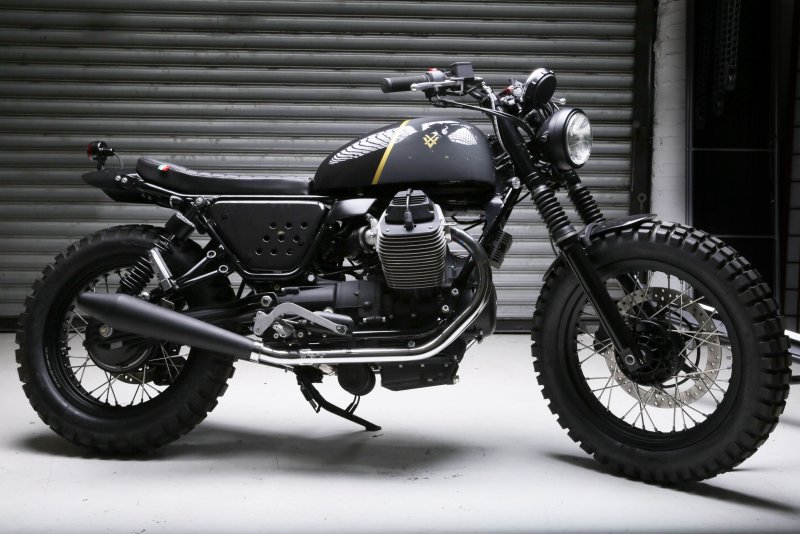 Moto Guzzi скремблер