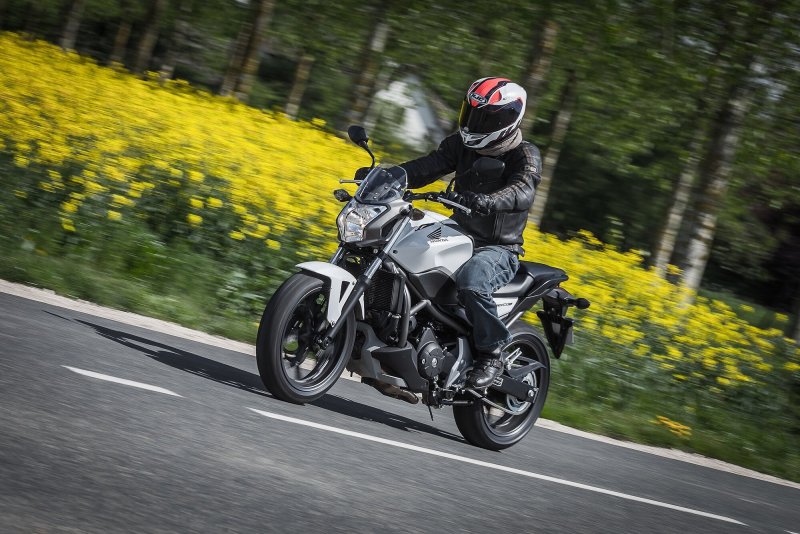 Honda nc700x посадка