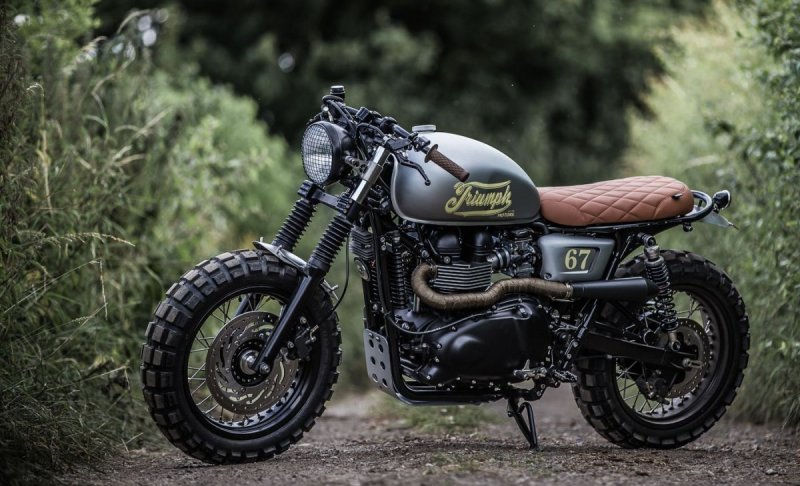 Мотоцикл Триумф Scrambler