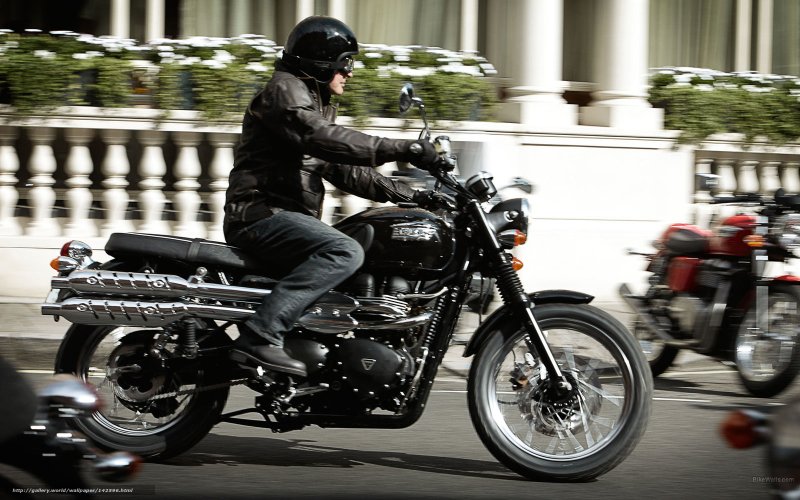 Triumph Scrambler 1200 Steve MCQUEEN фото