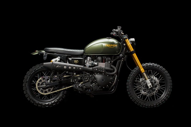 Мотоцикл Триумф Scrambler