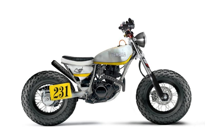 Yamaha tw200 кастом