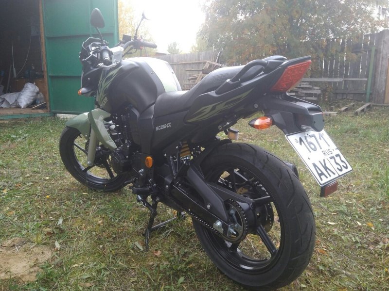Racer Nitro 250 заднее крыло