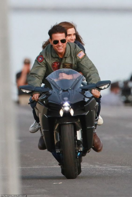 Top Gun мотоцикл Тома Круза