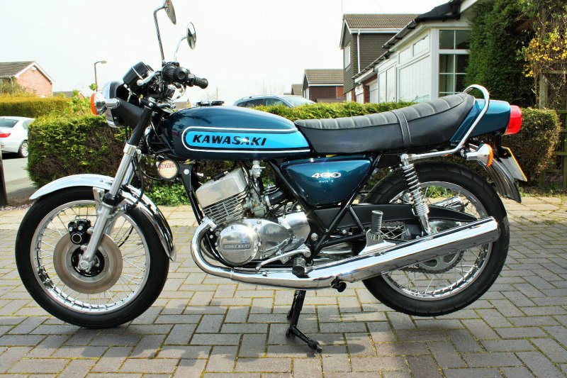 Кавасаки 1974 400сс