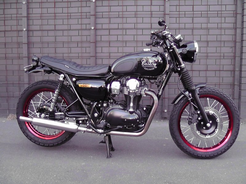 Кавасаки w650 кастом