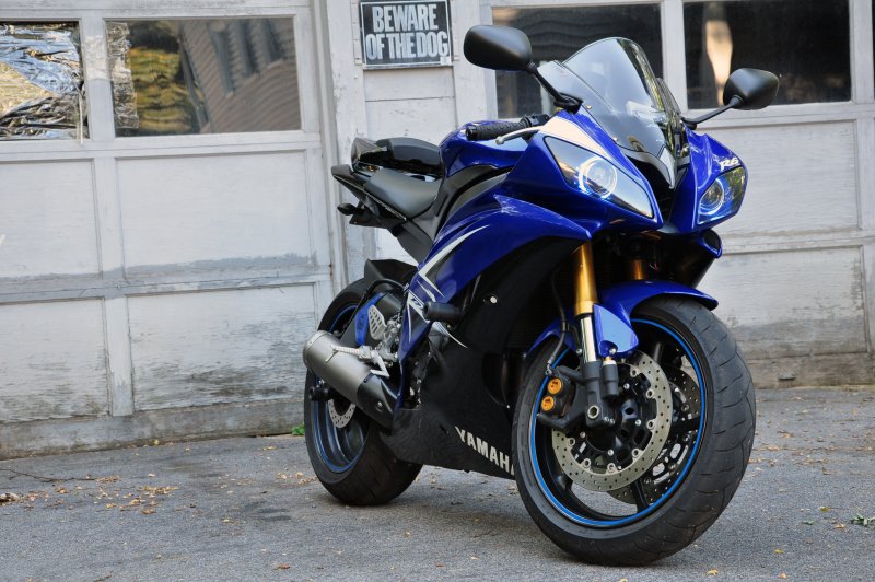 Yamaha r6 2014 Blue