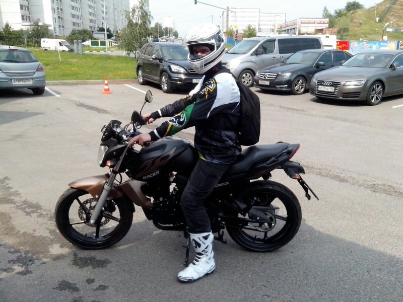 Racer Nitro 250 покатушки
