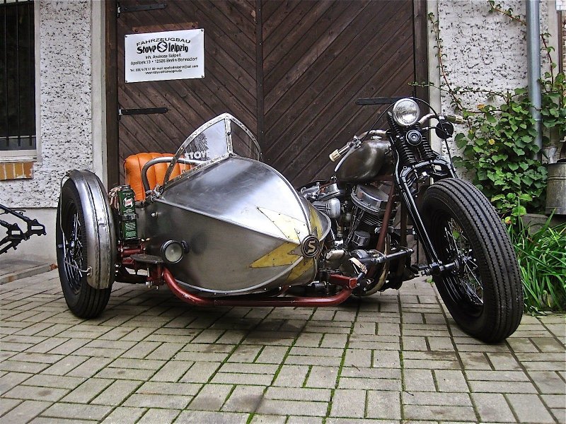 Урал Bobber с коляской