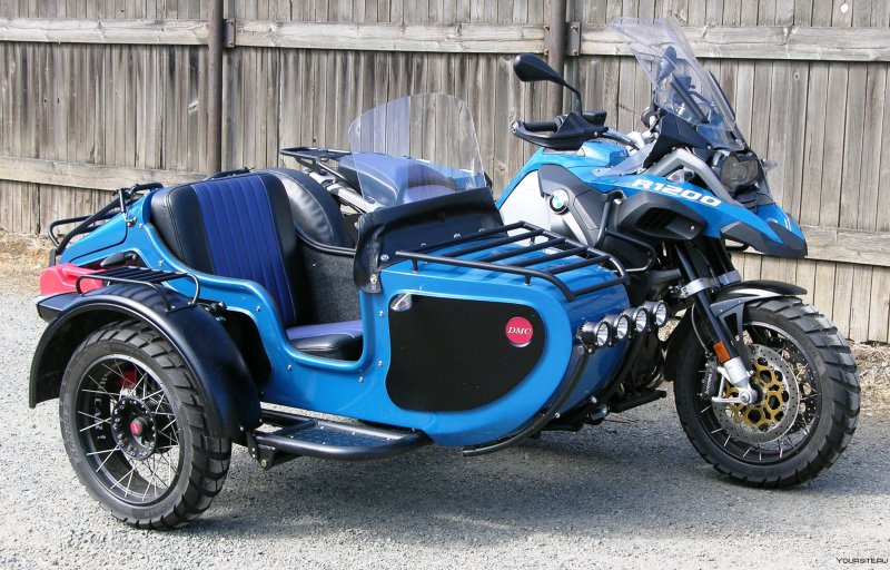 BMW GS 1200 С коляской