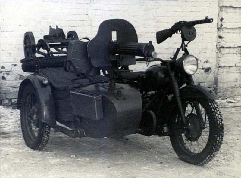 М-72 мотоцикл 1942