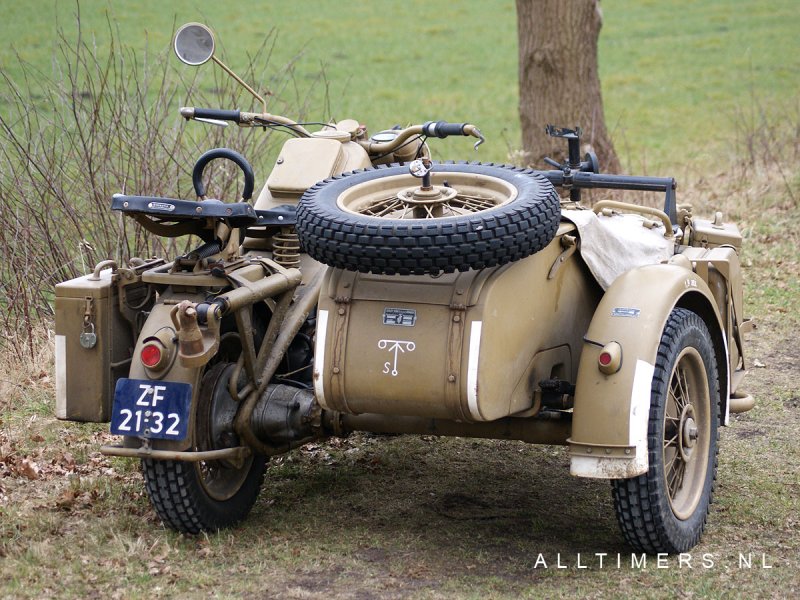 Zundapp ks750 с коляской