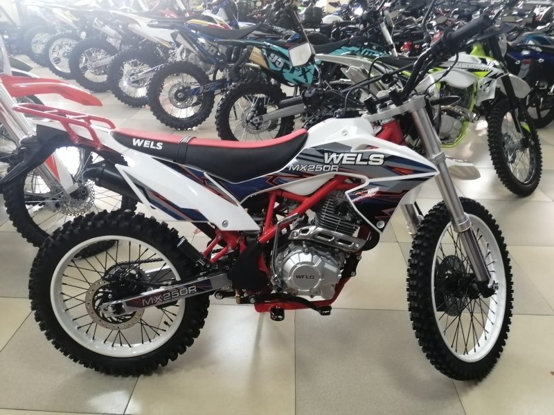 Мотоцикл wels mx250r