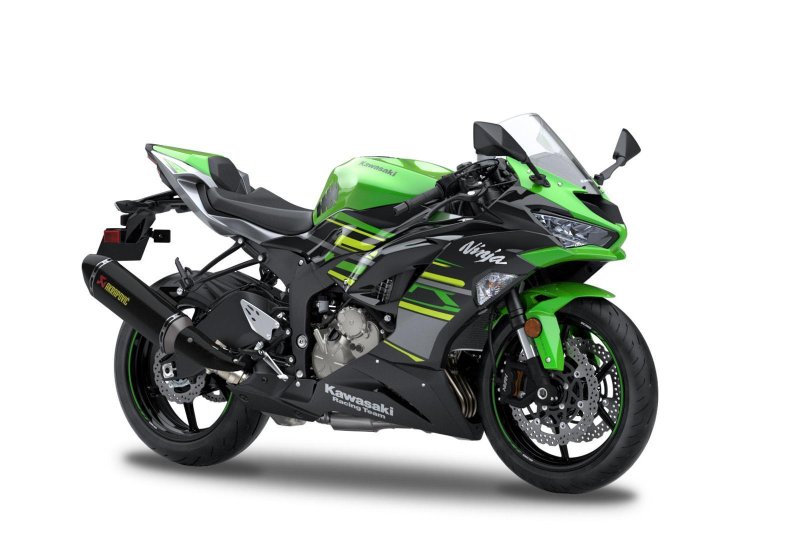 Kawasaki zx6r серый