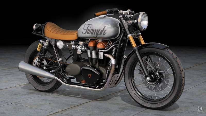 Triumph Bonneville Cafe Racer