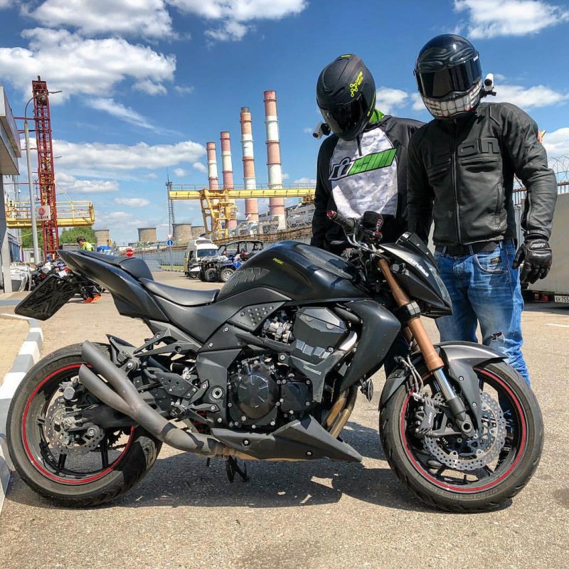 Pilot ZX 6r без шлема