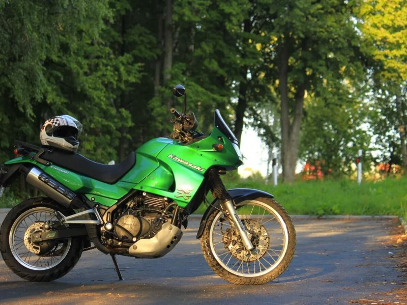 Kawasaki kle 400 эндуро