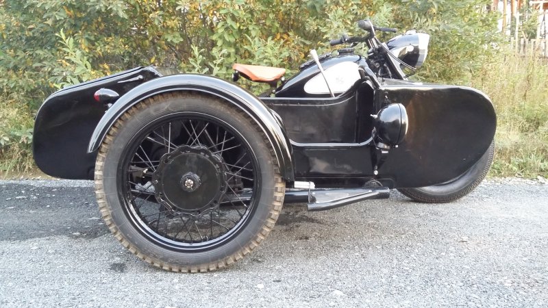 Урал Bobber с коляской