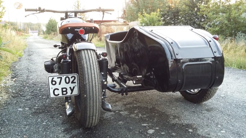 Урал Bobber с коляской