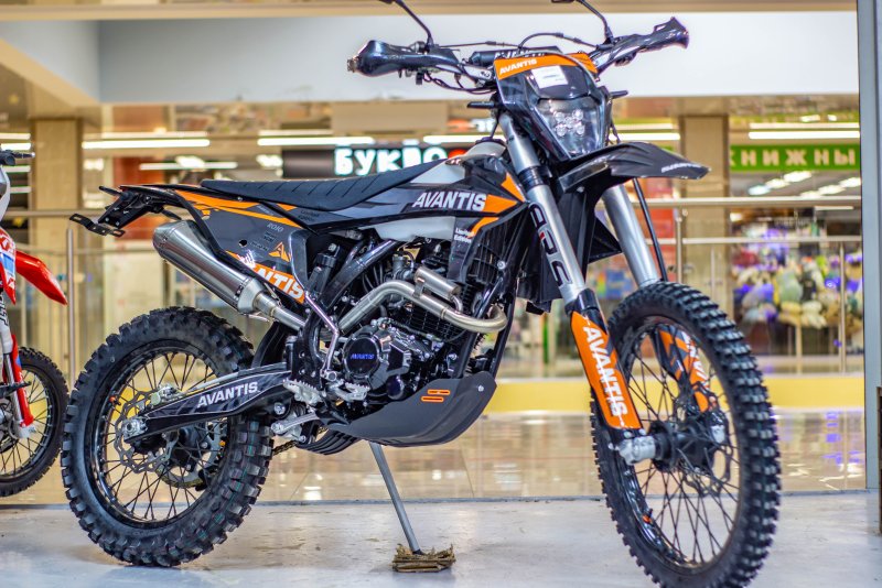 Мотоцикл Avantis Enduro 250 EFI Exclusive (pr250/172fmm-5) ARS (2022) черный (к)