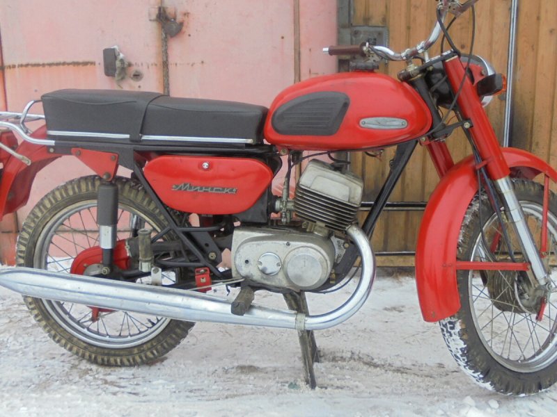 Мотоцикл Минск 1976