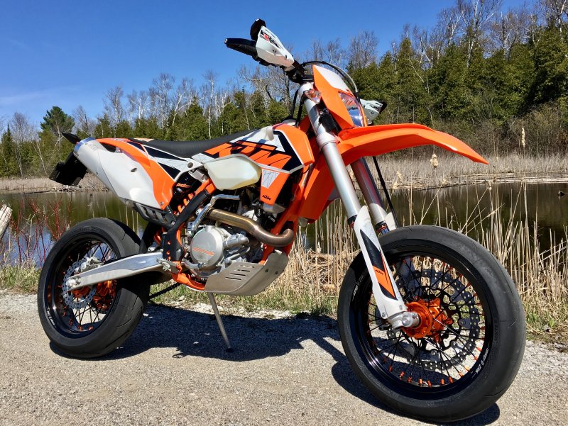 KTM 500 EXC супер мото