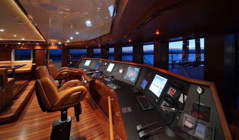 Harmony of the Seas Капитанский мостик