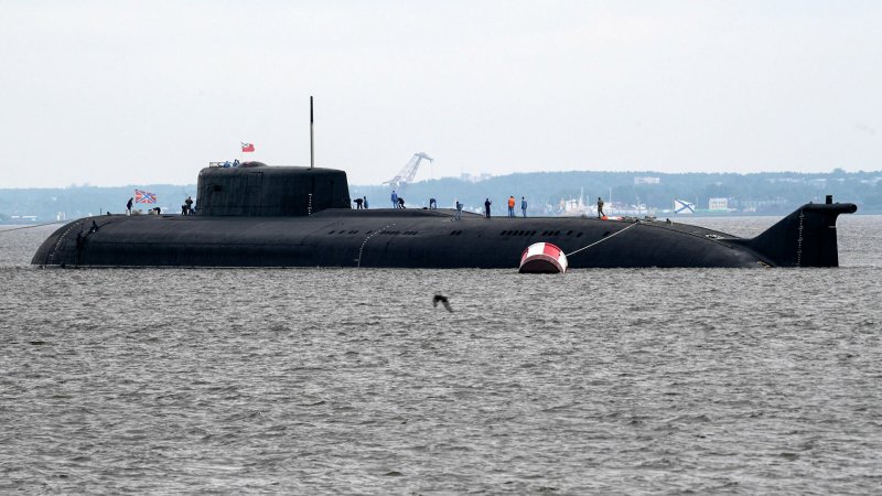 Подводный атомный ракетоносец Орел проект 949а Антей