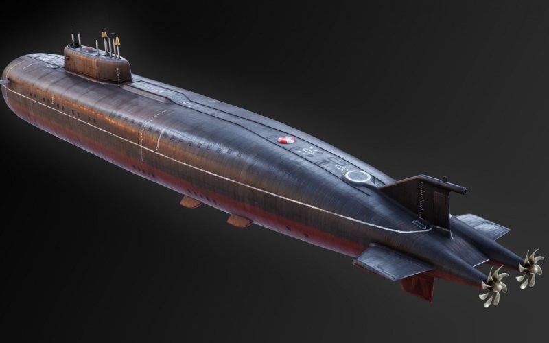 Подводная лодка пр.949а "Курск"